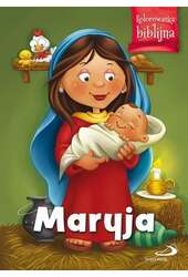 Maryja kolorowanka biblijna