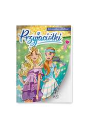 Przyjaciółki. Kolorowanka z naklejkami