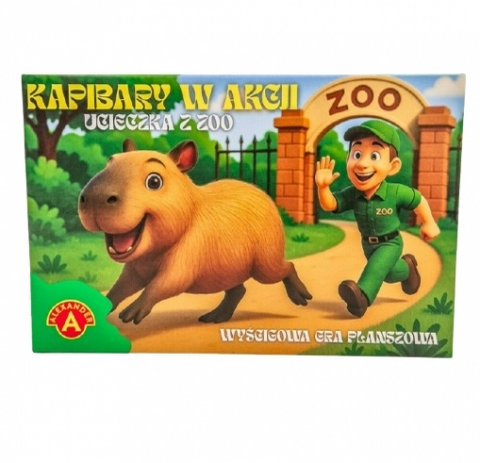 Gra  KAPIBARY W AKCJI UCIECZKA Z ZOO