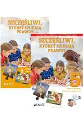 2w1 Szczęśliwi, którzy szukają prawdy 5 Podręcznik do nauki religii+Zeszyt ucznia na 1 lekcję religii tygodniowo