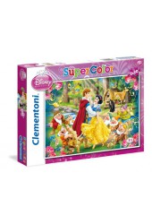 Puzzle Królewna Śnieżka Roszpunka 2x20