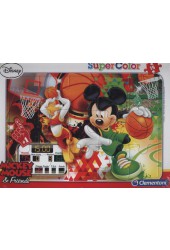 Puzzle ramkowe Miki sport koszykówka 15