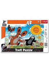 Puzzle ramkowe Krecik Biegnijmy! 15