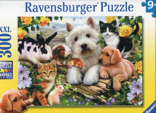 Puzzle 300 XXL Szczęśliwe zwierzęta