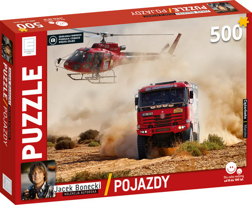 Puzzle Pojazdy Ciężarówka 500