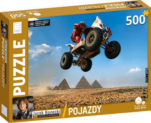 Puzzle Pojazdy Quad 500