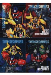 Zeszyt A5 Transformers w kratkę 32 kartki 15 sztuk mix