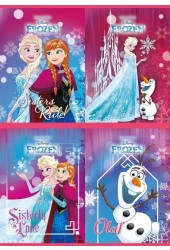 Zeszyt A5 Kraina Lodu w linie 32 kartki 15 sztuk mix