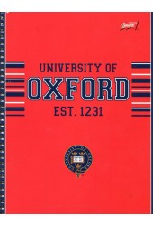 Zeszyt na spirali A5 w kratkę 50 kartek Oxford