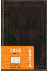 Kalendarz 2018 Black Moroccan Mini Horizontal