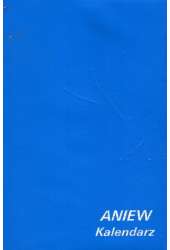 Kalendarz 2019 kieszonkowy Aniew niebieski