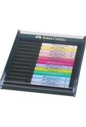 Pitt Artist pen brush zestaw 12 kolorów pastelowych