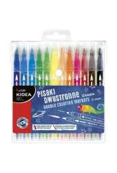 Pisaki dwustronne Abrush 12 kolorów