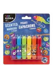 Pisaki zapachowe Kidea 6 kolorów